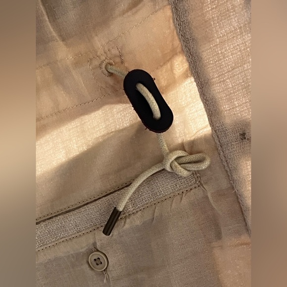 Banana Republic French Utility Field Textured Jacket In Oyster Grey - Picture 11 of 16